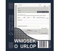Wniosek o udzielenie urlopu, Druki, Papier i etykiety