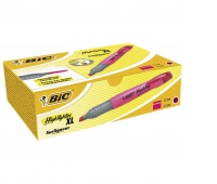 BIC Highlighter XL Zakreślacz różowy 1 szt, Textmarkery, Artykuły do pisania i korygowania