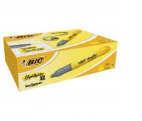 BIC Highlighter XL Zakreślacz żółty 1 szt, Textmarkery, Artykuły do pisania i korygowania
