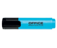 Zakreślacz OFFICE PRODUCTS, 2-5mm (linia), niebieski, Textmarkery, Artykuły do pisania i korygowania