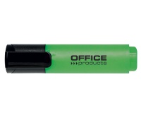 Zakreślacz OFFICE PRODUCTS, 2-5mm (linia), zielony, Textmarkery, Artykuły do pisania i korygowania