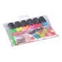 Zakreślacz fluorescencyjny OFFICE PRODUCTS, 2-5mm (linia), 6szt., mix kolorów, Textmarkery, Artykuły do pisania i korygowania
